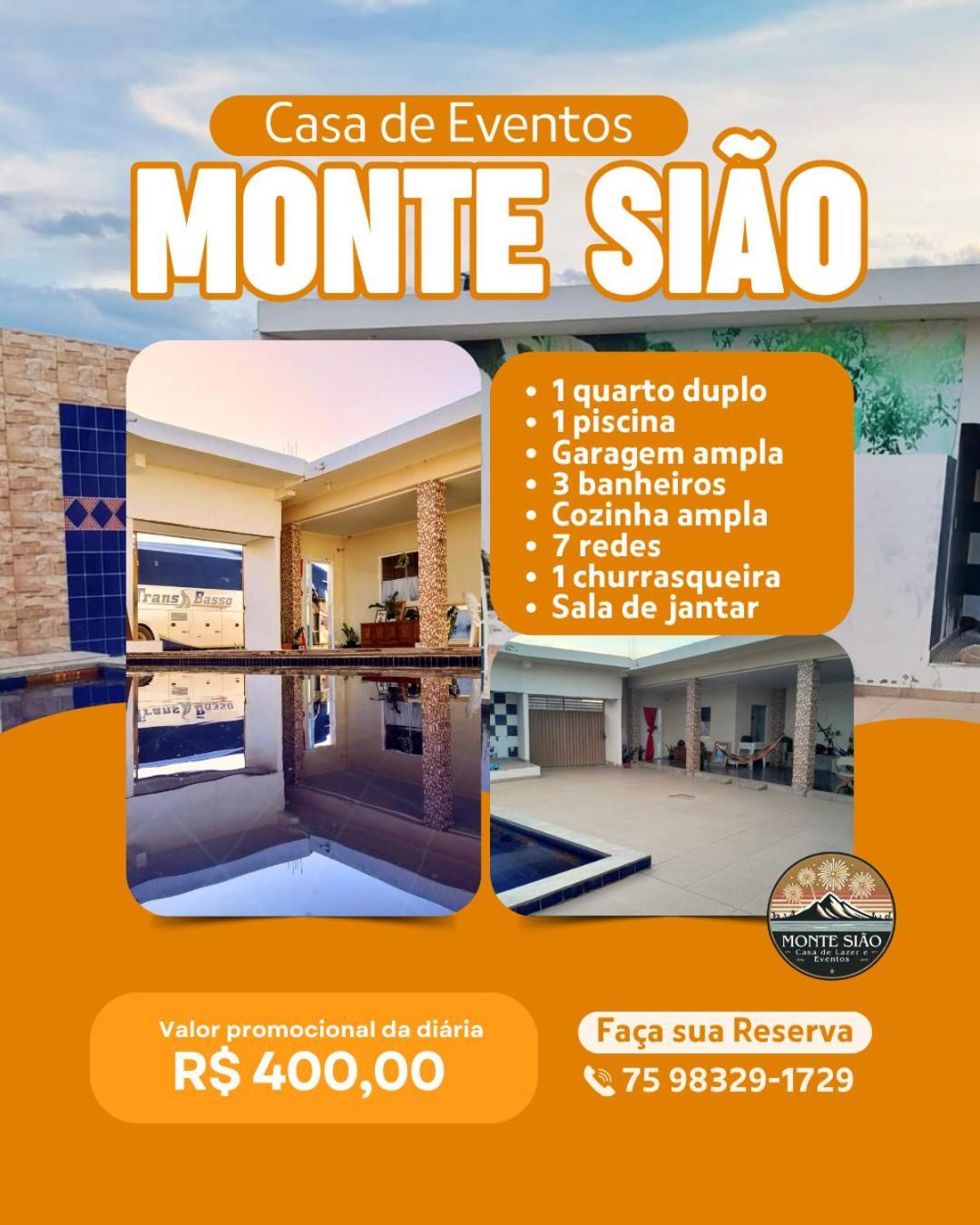 Casa De Eventos E Lazer Monte Siao Villa Paulo Afonso Exterior photo